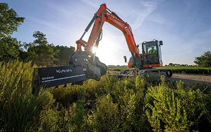 Kubota KX080-5 Angle Blade