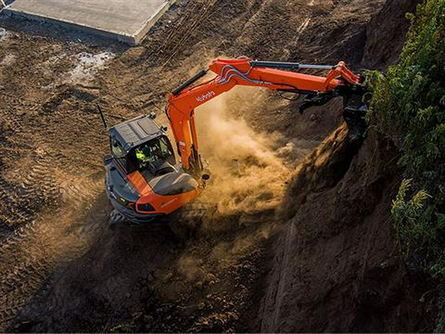 Kubota KX080-5 Angle Blade