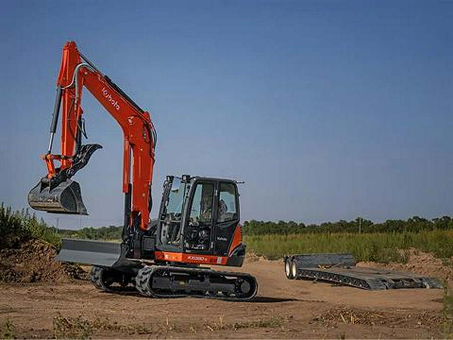 Kubota KX080-5 Angle Blade