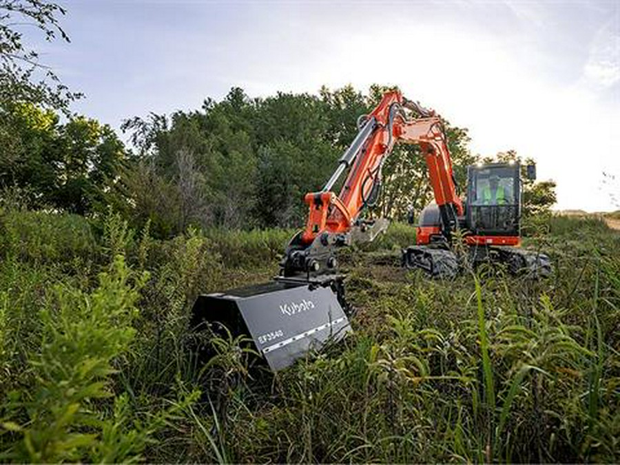 Kubota KX080-5 Angle Blade