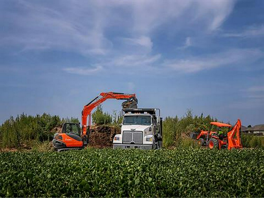 Kubota KX080-5 Angle Blade