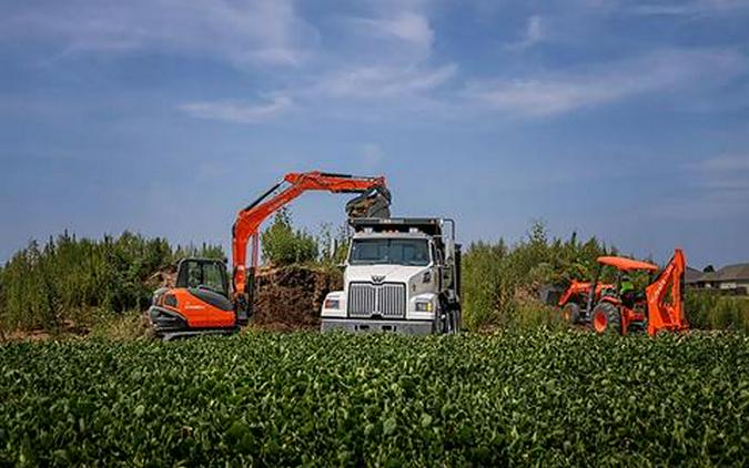 Kubota KX080-5 Angle Blade