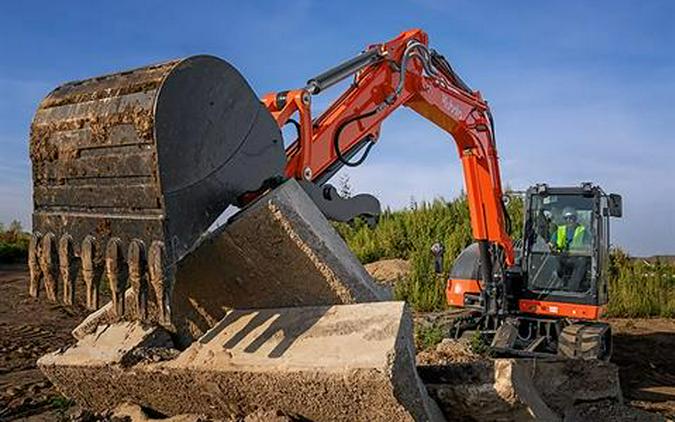Kubota KX080-5 Angle Blade