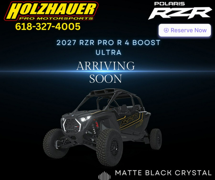 2027 Polaris RZR Pro R 4 Boost Ultra Edition