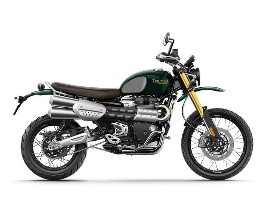 2022 Triumph Scrambler 1200 Steve McQueen Edition Competition Green