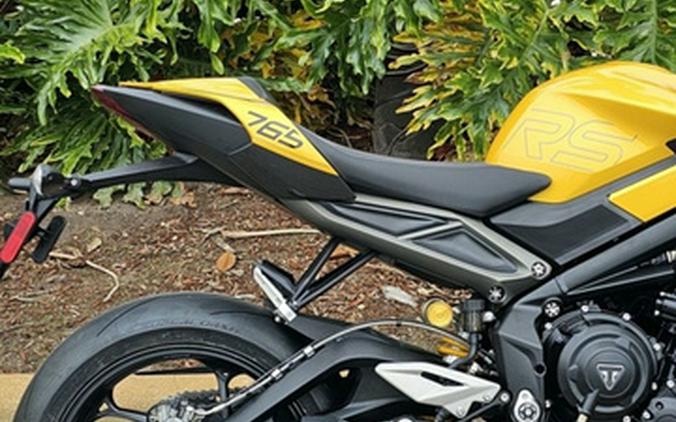 2024 Triumph Street Triple 765 RS Cosmic Yellow RS