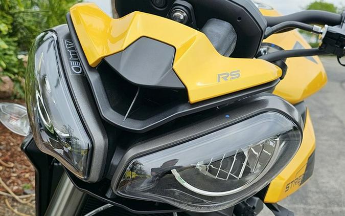 2024 Triumph Street Triple 765 RS Cosmic Yellow RS