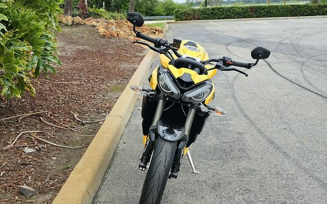 2024 Triumph Street Triple 765 RS Cosmic Yellow RS