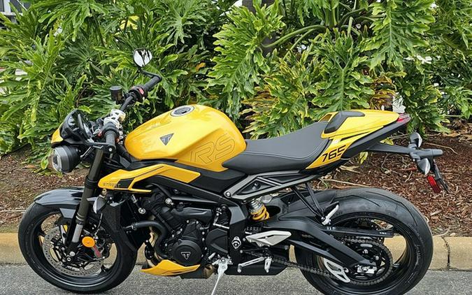 2024 Triumph Street Triple 765 RS Cosmic Yellow RS