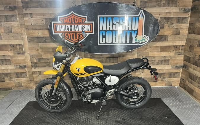 2026 Triumph Scrambler 400XC - Racing Yellow