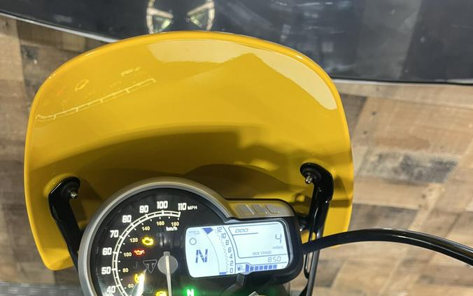 2026 Triumph Scrambler 400XC - Racing Yellow