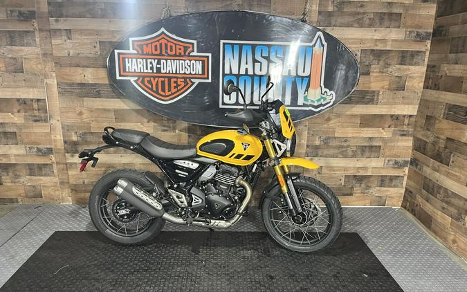 2026 Triumph Scrambler 400XC - Racing Yellow