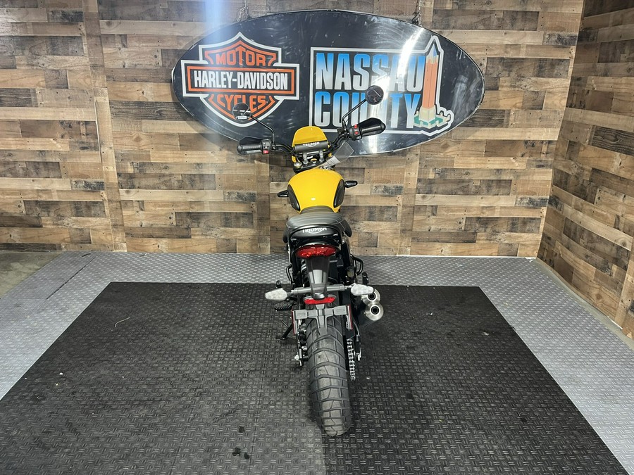 2026 Triumph Scrambler 400XC - Racing Yellow