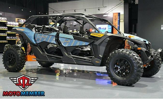 2026 Can-Am Maverick X3 MAX DS Turbo Scandi Blue & Orange Crush