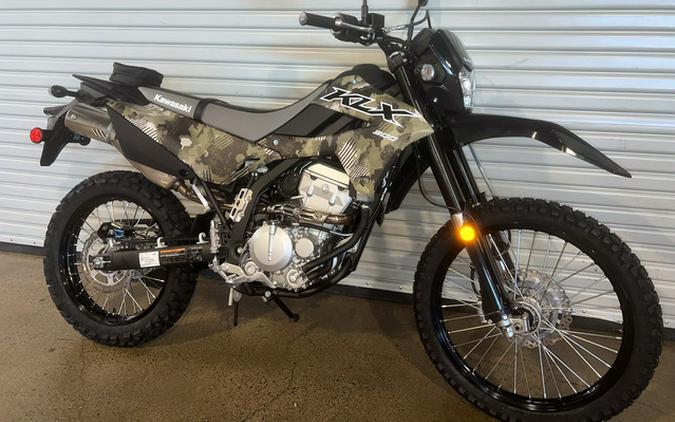 2026 Kawasaki KLX300 Cypher Camo Beige