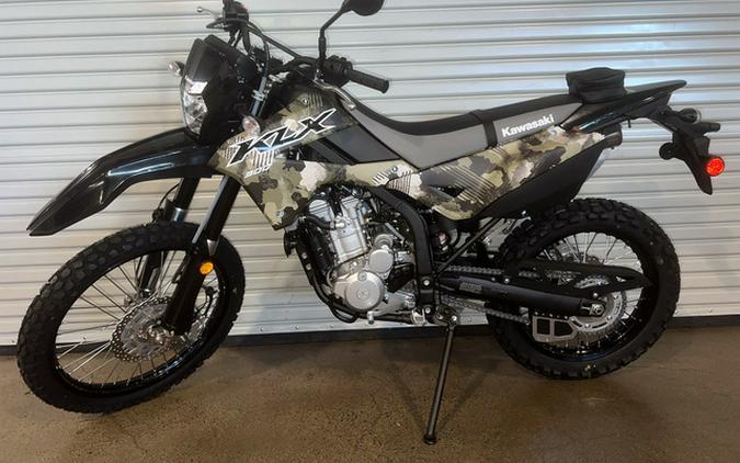 2026 Kawasaki KLX300 Cypher Camo Beige