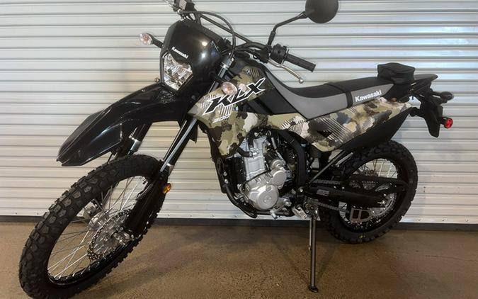2026 Kawasaki KLX300 Cypher Camo Beige