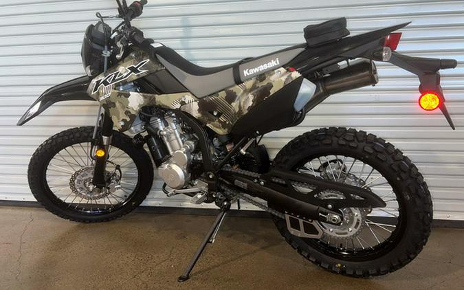 2026 Kawasaki KLX300 Cypher Camo Beige