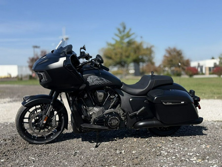 2026 Indian Challenger Dark Horse 112 W/Powerband Audio Black Smoke