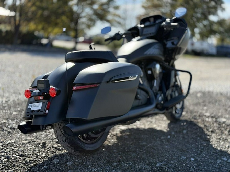 2026 Indian Challenger Dark Horse 112 W/Powerband Audio Black Smoke