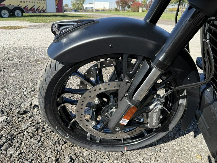 2026 Indian Challenger Dark Horse 112 W/Powerband Audio Black Smoke