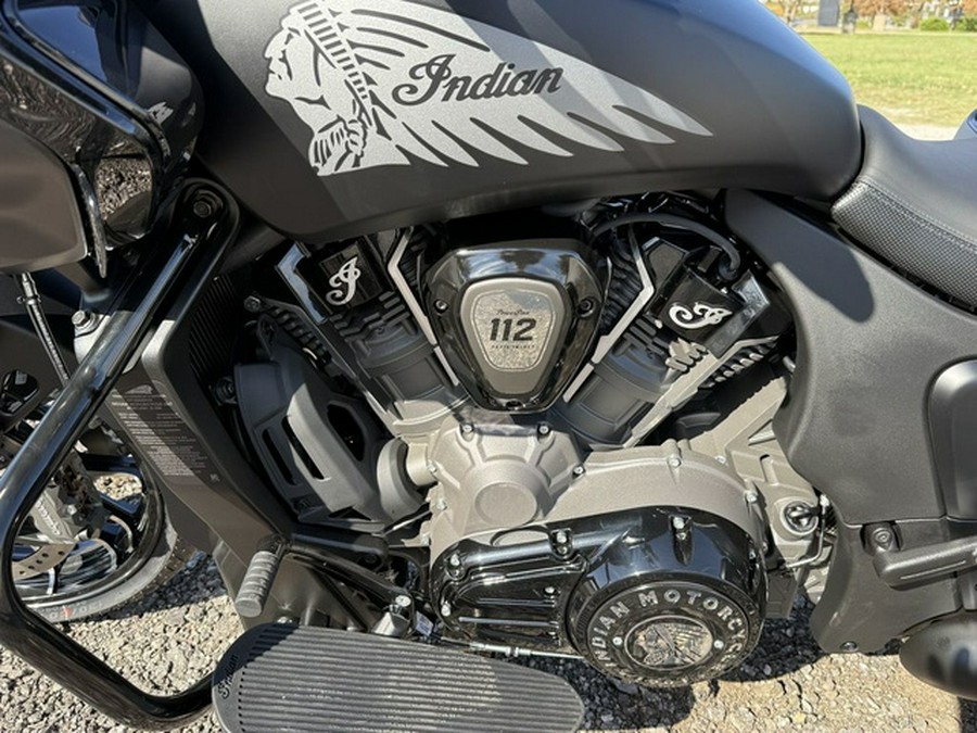 2026 Indian Challenger Dark Horse 112 W/Powerband Audio Black Smoke