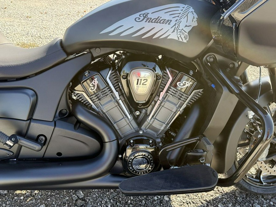 2026 Indian Challenger Dark Horse 112 W/Powerband Audio Black Smoke