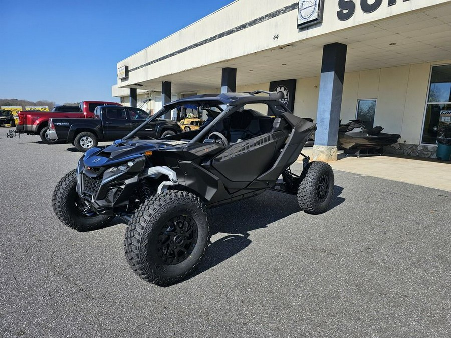 2024 Can-Am® Maverick R X RS with Smart-Shox Triple Black