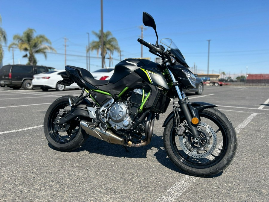 2018 Kawasaki Z650 ABS