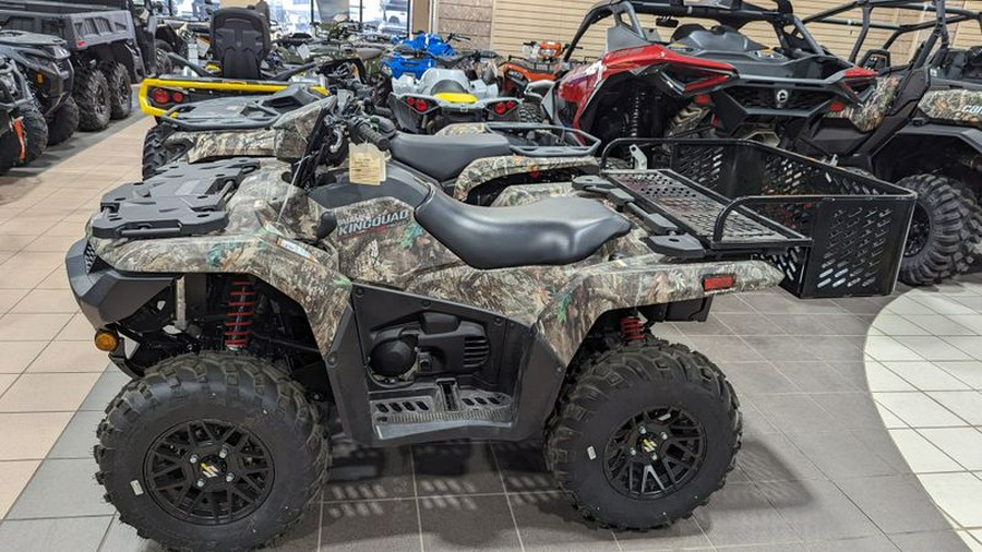 New 2023 SUZUKI KINGQUAD 750AXI POWER STEERING SE CAMO TRUE TIMBER KANATI