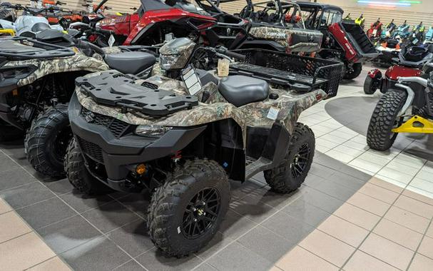 New 2023 SUZUKI KINGQUAD 750AXI POWER STEERING SE CAMO TRUE TIMBER KANATI