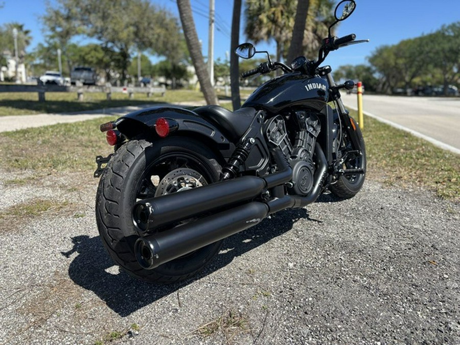2023 Indian Scout Bobber Sixty ABS Black Smoke