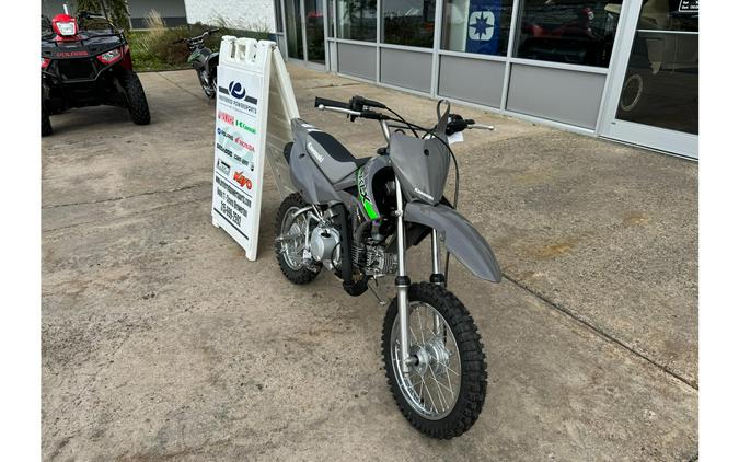 2024 Kawasaki KLX 110R L Battle Gray