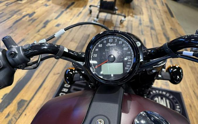2026 Indian Motorcycle® Scout® Bobber Maroon Metallic Smoke