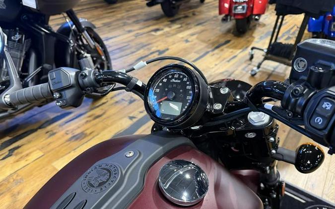 2026 Indian Motorcycle® Scout® Bobber Maroon Metallic Smoke