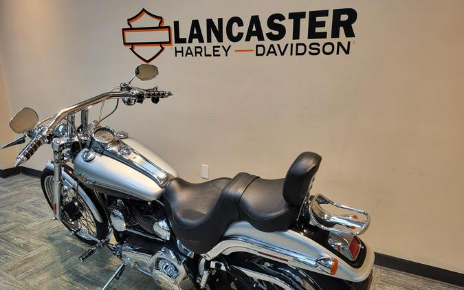 2003 Harley-Davidson® Softail Deuce Two-Tone Sterling Silver and Vivid Black FXSTDI