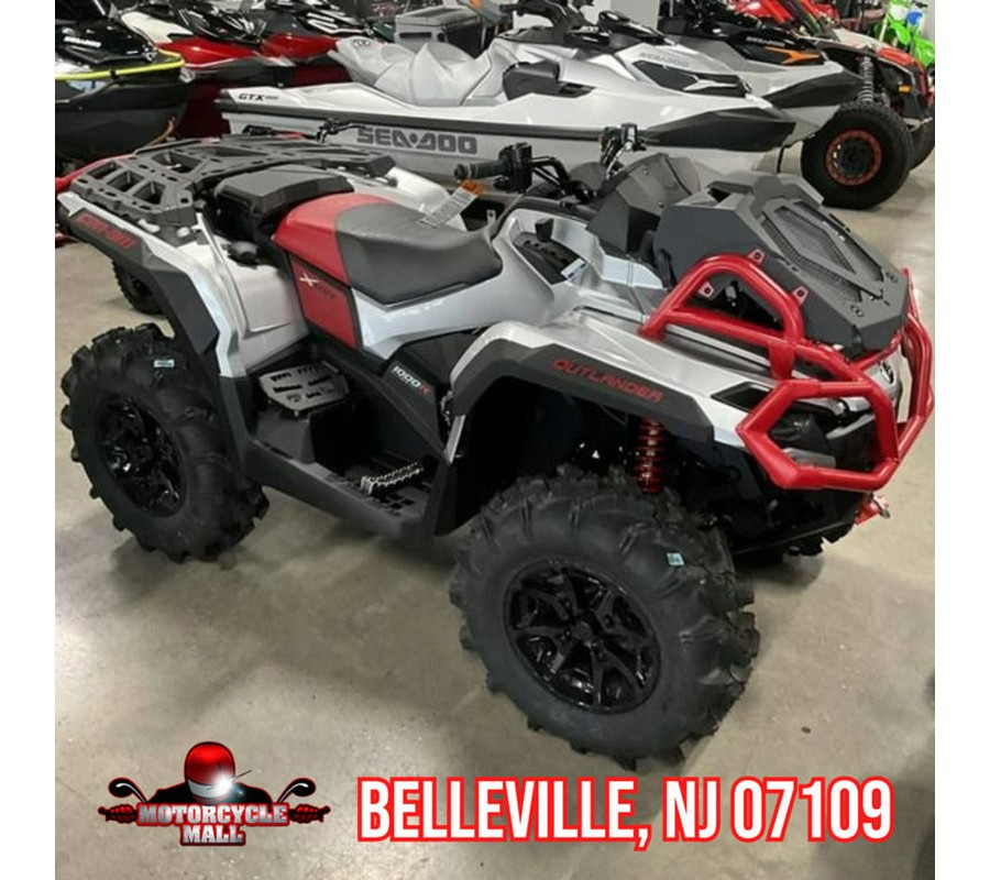 2024 Can-Am® Outlander X mr 1000R Hyper Silver & Legion Red