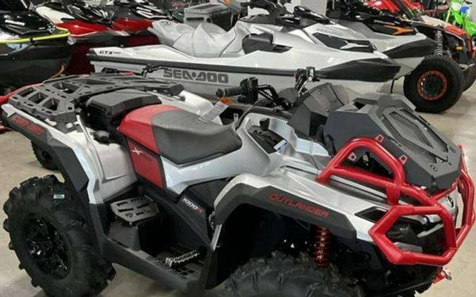 2024 Can-Am® Outlander X mr 1000R Hyper Silver & Legion Red