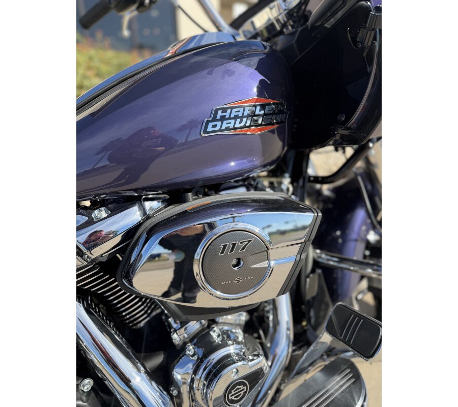 2026 Harley-Davidson Road Glide Purple Abyss Chrome Trim