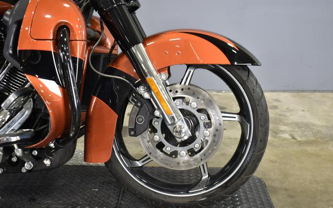 2017 Harley-Davidson CVO Street Glide Sunburst Orange/Starfire Black with Contrast Chrome Aggress