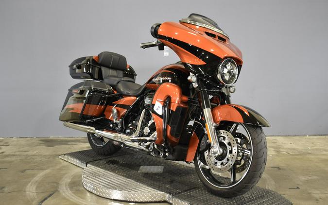 2017 Harley-Davidson CVO Street Glide Sunburst Orange/Starfire Black with Contrast Chrome Aggress
