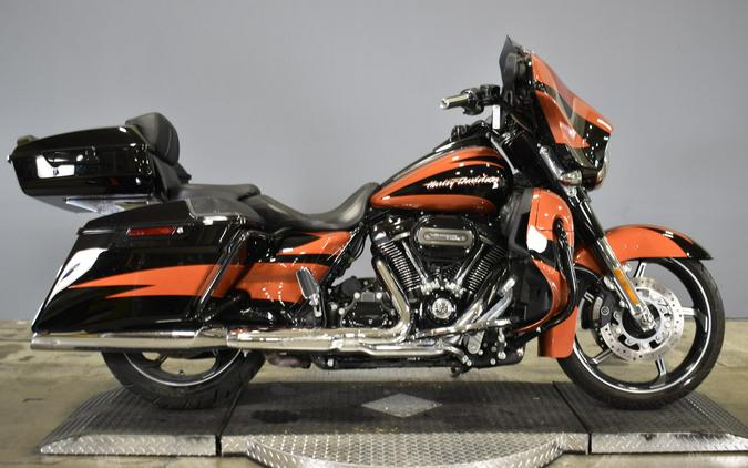 2017 Harley-Davidson CVO Street Glide Sunburst Orange/Starfire Black with Contrast Chrome Aggress