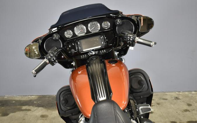 2017 Harley-Davidson CVO Street Glide Sunburst Orange/Starfire Black with Contrast Chrome Aggress