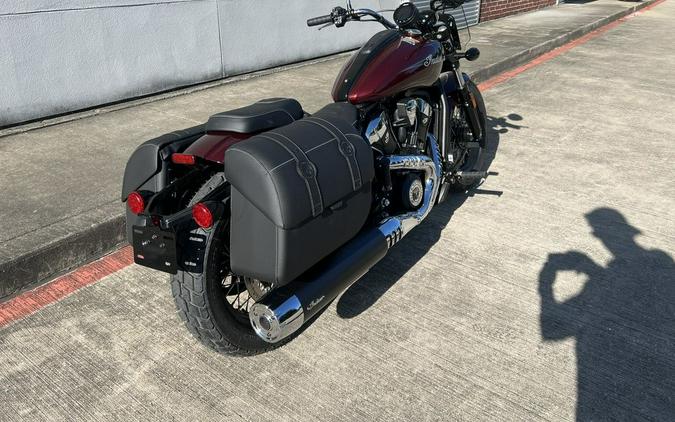 2025 Indian Motorcycle® Super Scout® Maroon Metallic with Graphics