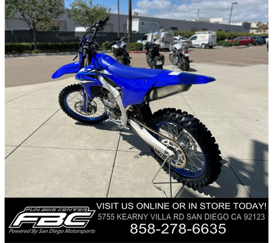2026 Yamaha YZ 250F Team Yamaha Blue