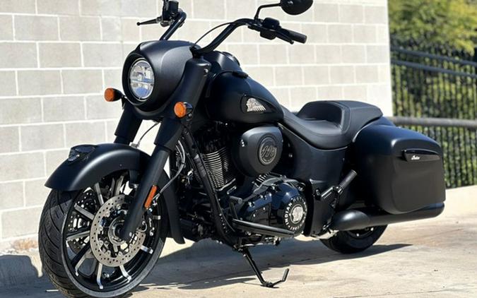 2026 Indian Springfield Dark Horse Black Smoke