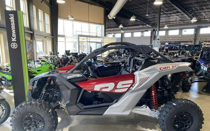 2024 Can-Am® Maverick X3 RS Turbo RR Fiery Red & Hyper Silver