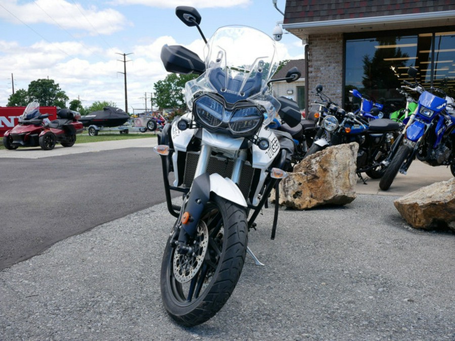 2019 Triumph Tiger 800 XRT Crystal White XRT