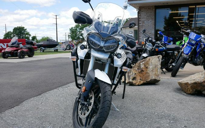 2019 Triumph Tiger 800 XRT Crystal White XRT