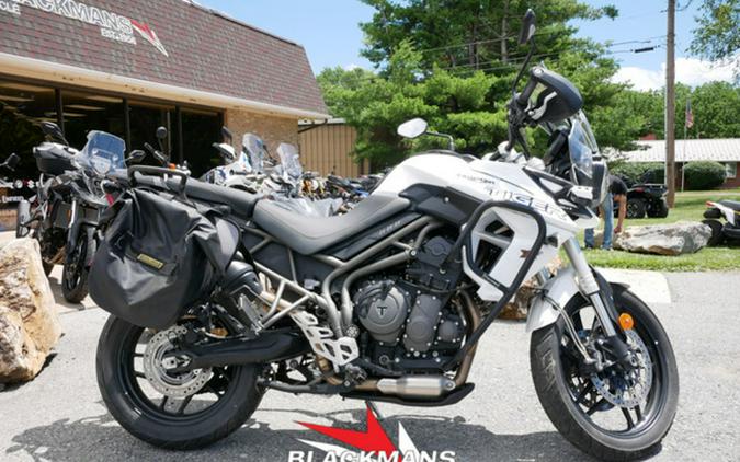 2019 Triumph Tiger 800 XRT Crystal White XRT